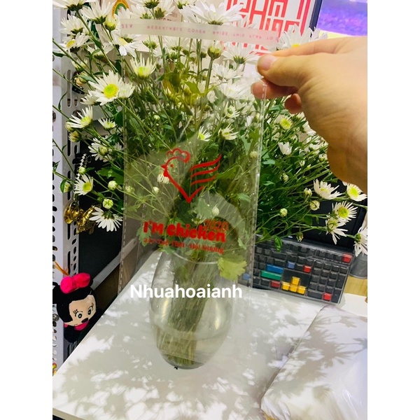 nhận in túi dán miệng theo yêu cầu, túi dán mép in logo shop