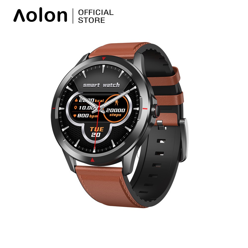 Aolon Q29 360 HD Retina Display ECG PPG IP68 Waterproof Smartwatch 1.32inch 360*360 HD Full Touch Screen Fitness