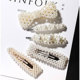 Beaded hair clip