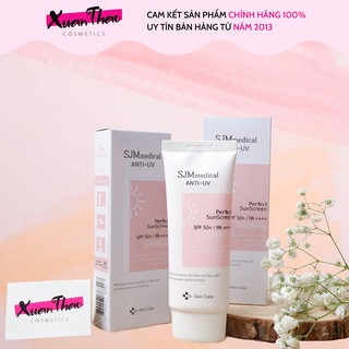 Kem Chống Nắng SJM, Nâng Tone, Medical Anti UV SPF 50+ / PA ++++