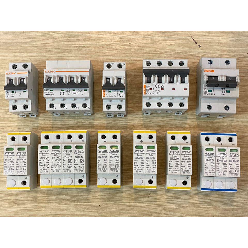 CB DC 500V 2P ETEK Chuyên năng lượng mặt trời