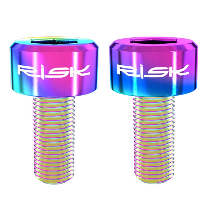 QQ Ốc Vít Cùi Đề Phía Trước Bằng Hợp Kim Titan M5x9 Chuyên Dụng Cho Xe Đạp Leo Núi