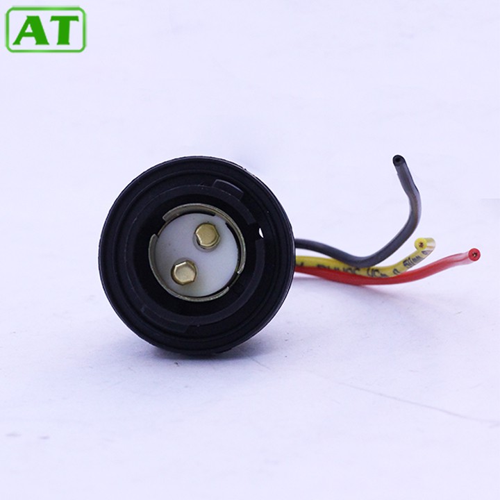 Đui Đèn Phanh Đèn Thắng Ô Tô Xe Hơi 2 Tóc Chân Cài Thẳng 180 Độ