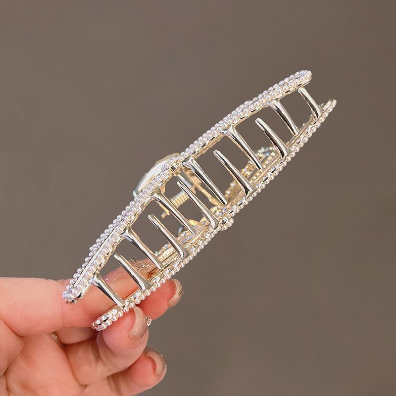 Kẹp Tóc Nữ Hình Nơ Đính Ngọc Trai Nhân Tạo Thời Trang 2022