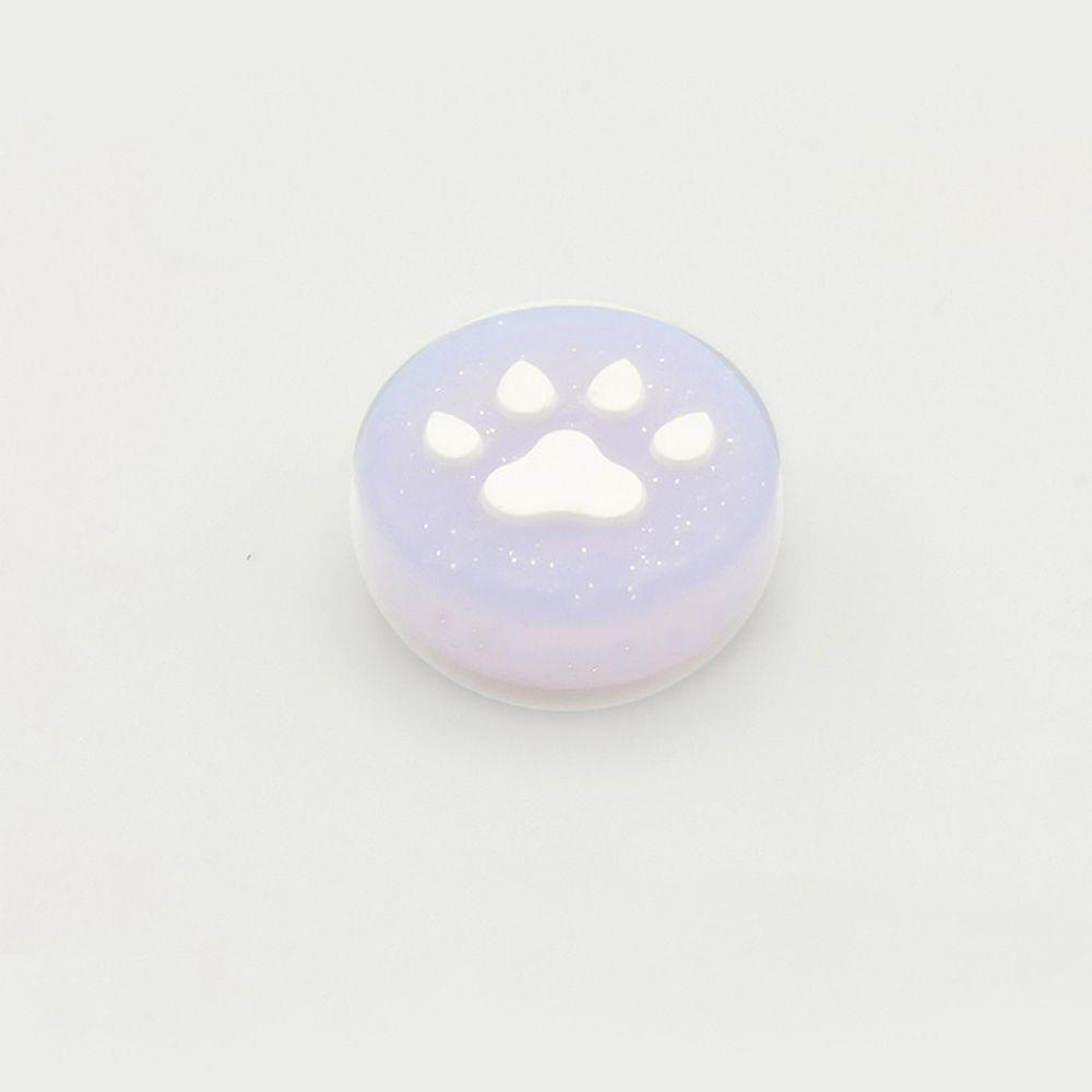 Vỏ Bọc Bảo Vệ Nút Điều Khiển Chơi Game Mềm Màu Xanh Dương / Hồng Hình Chân Mèo Cho Joy Con