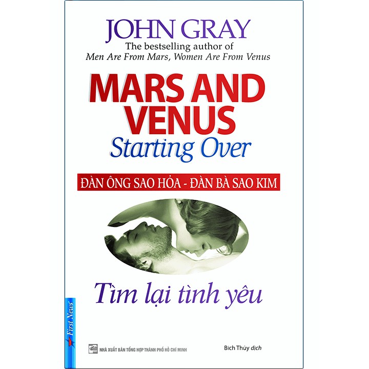 Sách Đàn Ông Sao Hỏa Đàn Bà Sao Kim  - Mars And Venus Starting Over - First News