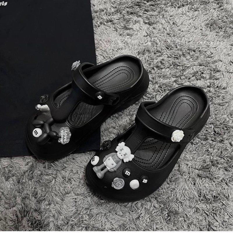 Dép sục nữ Cross Sandal đế cao