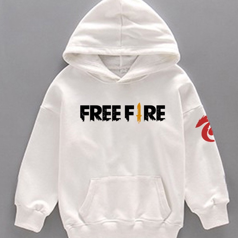 Áo hoodie trẻ em in hình game Free Fire chất nỉ bông dày ấm mềm mịn