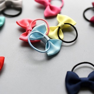 Set 10 dây cột tóc nơ xinh xắn cho bé gái