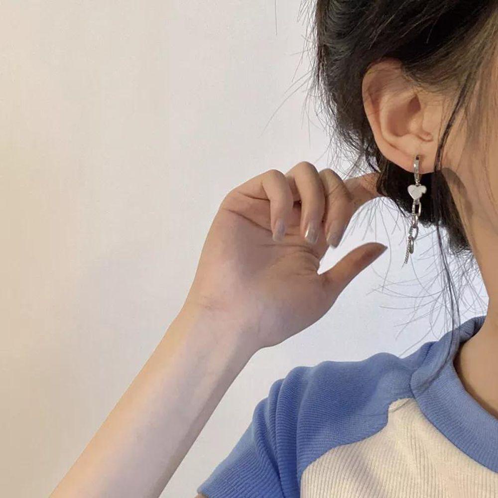 Bông Tai Hình Gấu Phong Cách Gothic Thời Trang Cho Nữ