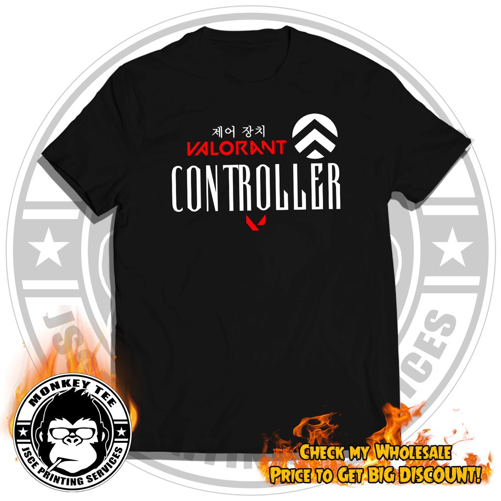 Áo thun valorant controller cưc chất siêu ngầu