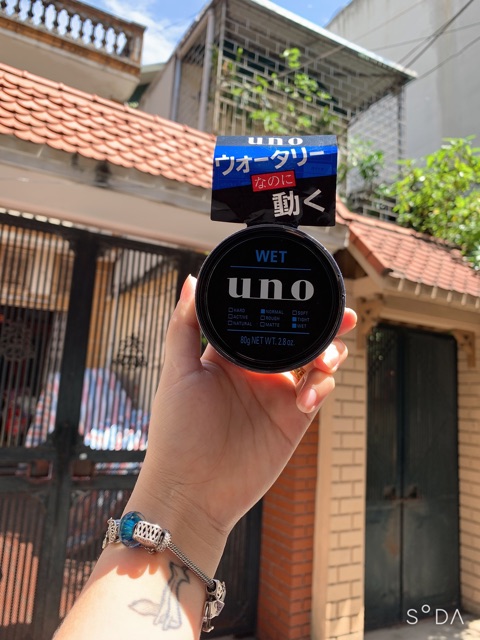 Sáp vuốt tóc Uno Shiseido Nhật Bản 80g