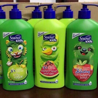 SỮA TẮM GỘI 3IN1 SUAVE KIDS 532ML NHẬP MỸ