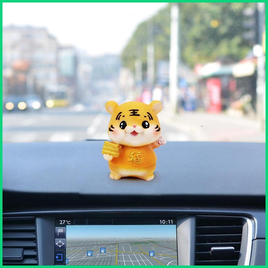 Đồ trang trí Đồ trang trí Chú Hổ Mini 2022 Dùng Trang Trí Nhà Cửa / Xe Hơi