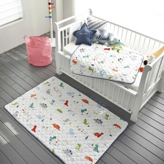 [HÀNG CÓ SẴN, 100% HÀNG NHẬP TỪ HÀN VỀ, THẢM CHỐNG THẤM CHO BÉ BỎ BỈM, MADE IN KOREA 100%, MẪU KHỦNG LONG RẤT ĐẸP