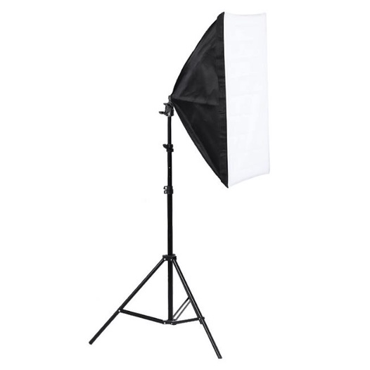 Bộ KIT Studio Đầy Đủ Cao 2m1 Kèm Softbox 50x70cm Chụp Ảnh, Quay Phim, Livestream Chuyên Nghiệp