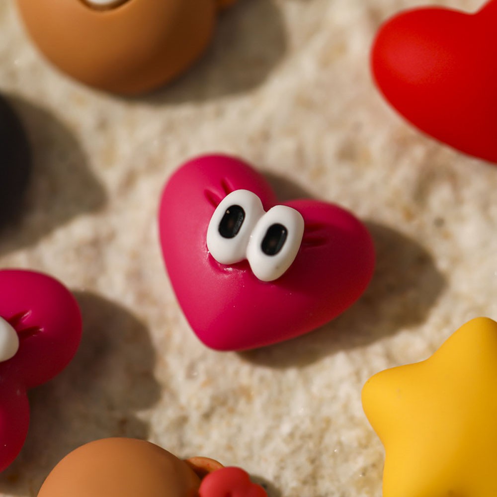 [Hàng mới về] 5 Phụ kiện trang trí móng tay 3D dễ thương phong cách hoạt hình nhiều kiểu tùy chọn