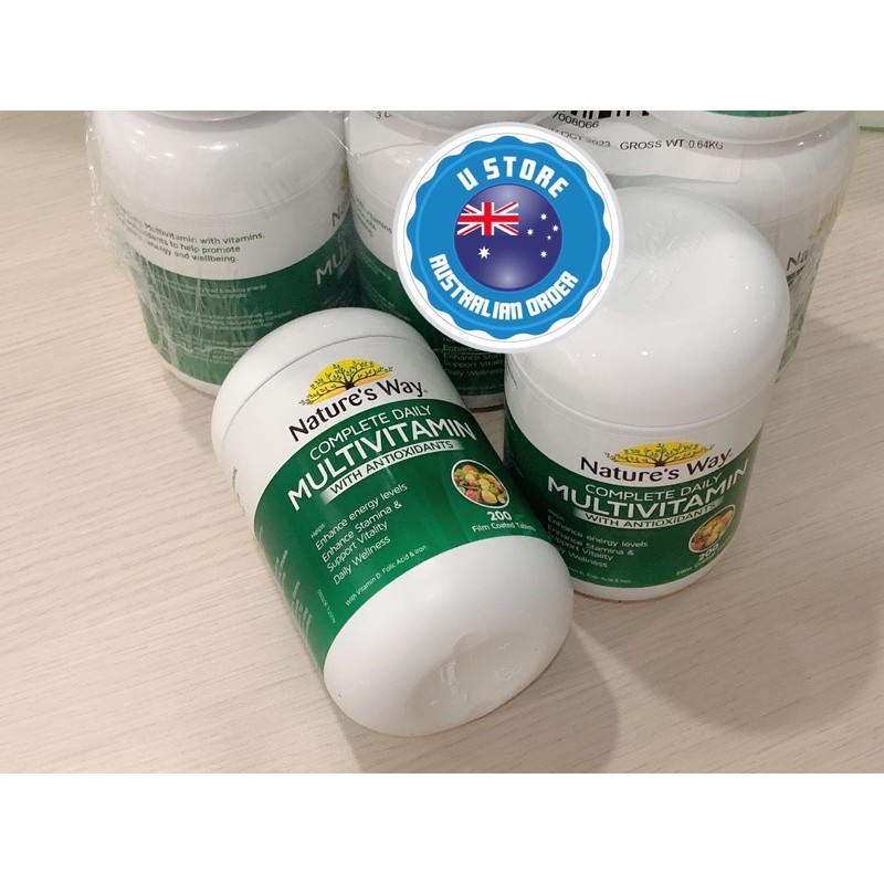 Vitamin tổng hợp Nature’s Way [Úc] Complete Daily Multivitamin | BigBuy360 - bigbuy360.vn