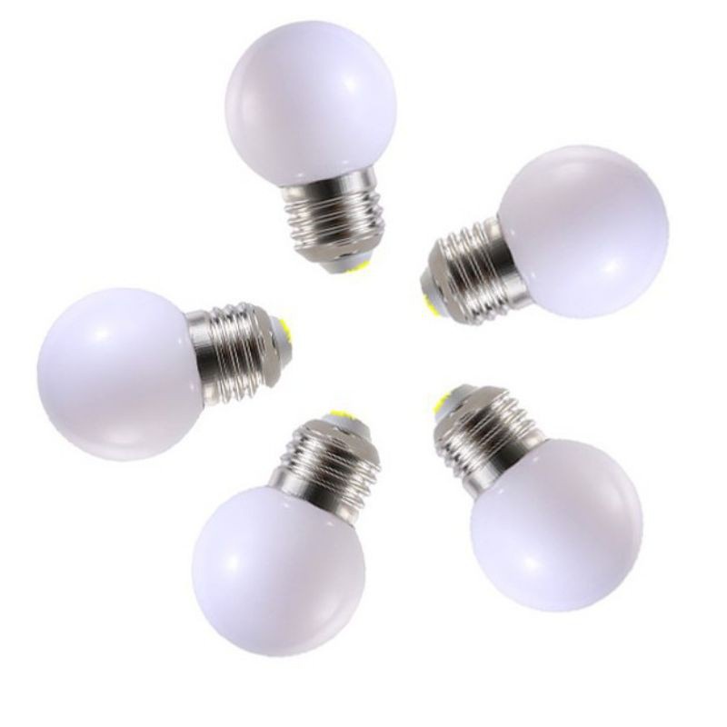 Bóng đèn led 1w trang trí nhà cửa nhiều màu