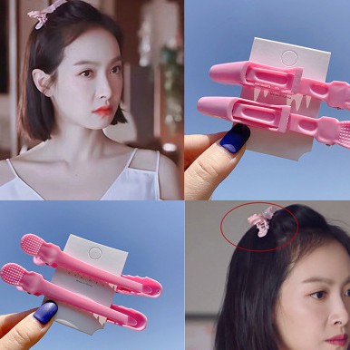 Kẹp tóc mỏ vịt không để lại dấu tiện dụng dành cho nữ