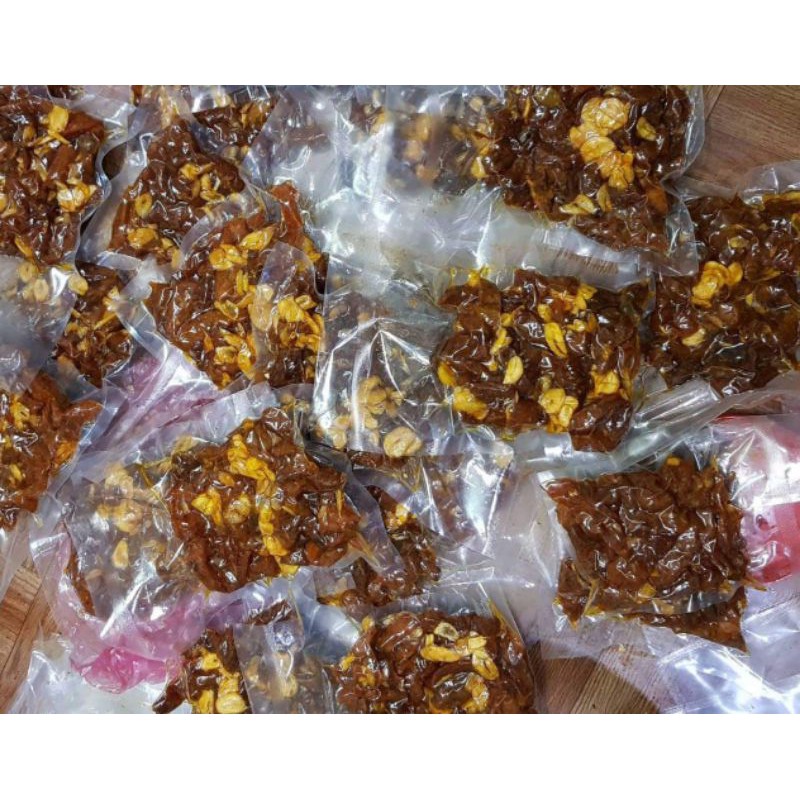 250gr HEO CHÁY TỎI,