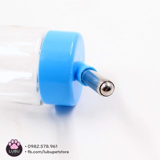 Bình nước treo chuồng cho chó mèo