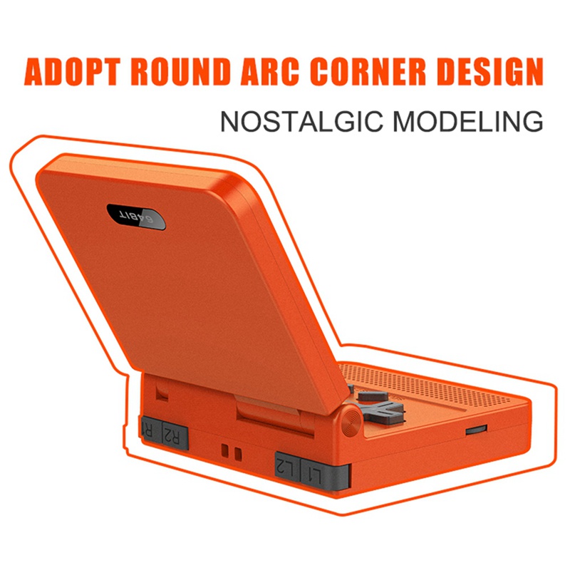 Máy Chơi Game Cầm Tay Powkiddy V90 Màn Hình 3 Inch IPS 3D 15 Kích Thước Nhỏ Gọn 16G PS1