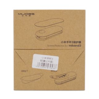 Bộ 2 miếng dán MIJOBS cho Xiaomi Miband 3 chính hãng