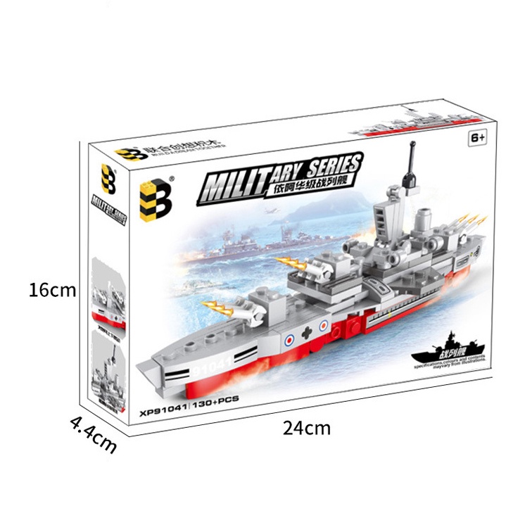 BỘ ĐỒ CHƠI XẾP HÌNH TÀU CHIẾN HẠM, CHIẾN THUYỀN - Đồ Chơi Lắp Ráp Tàu Hải Quân