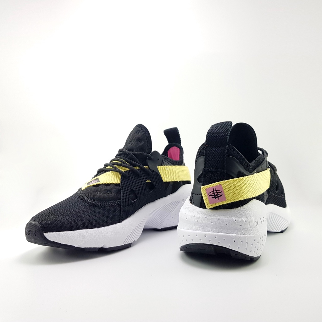 Giày Sneaker - Giày thể thao Huarache Type N.354 Black White Yellow.