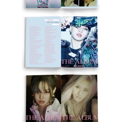 Photobook The Album - BLACKPINK Jisoo, Rose, Jennie, Lisa