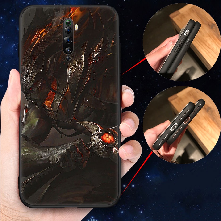 Ốp Điện Thoại Dẻo Họa Tiết Hoạt Hình lol yasuo Cho realme 7 7i 8 8i 8s 9 pro plus v13 c31 is37
