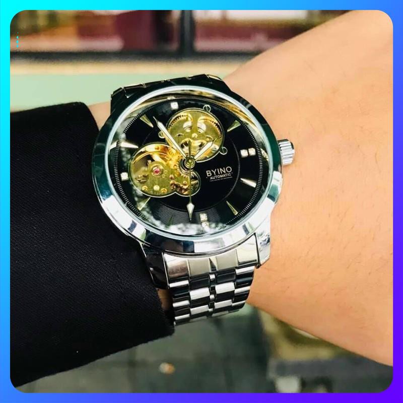 ĐỒNG HỒ Nam Giới Thương Hiệu BYINO CHÍNH HÃNG [ Đồng hồ Cơ automatic cao cấp ] | BigBuy360 - bigbuy360.vn