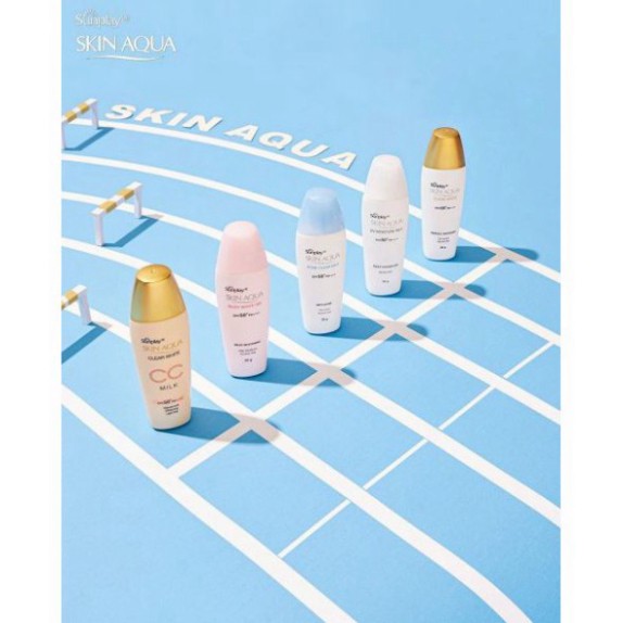 Sữa Chống Nắng Dưỡng Da Ngừa Mụn Sunplay Skin Aqua Acne Clear Milk SPF50+/PA++++ 25g H90