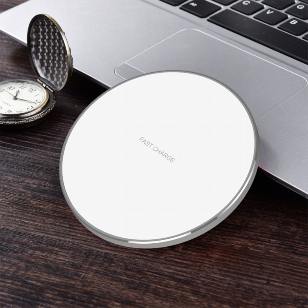 10W Fast Wireless Charger Charging Pad Đế sạc bộ sạc không dây nhanh 10W