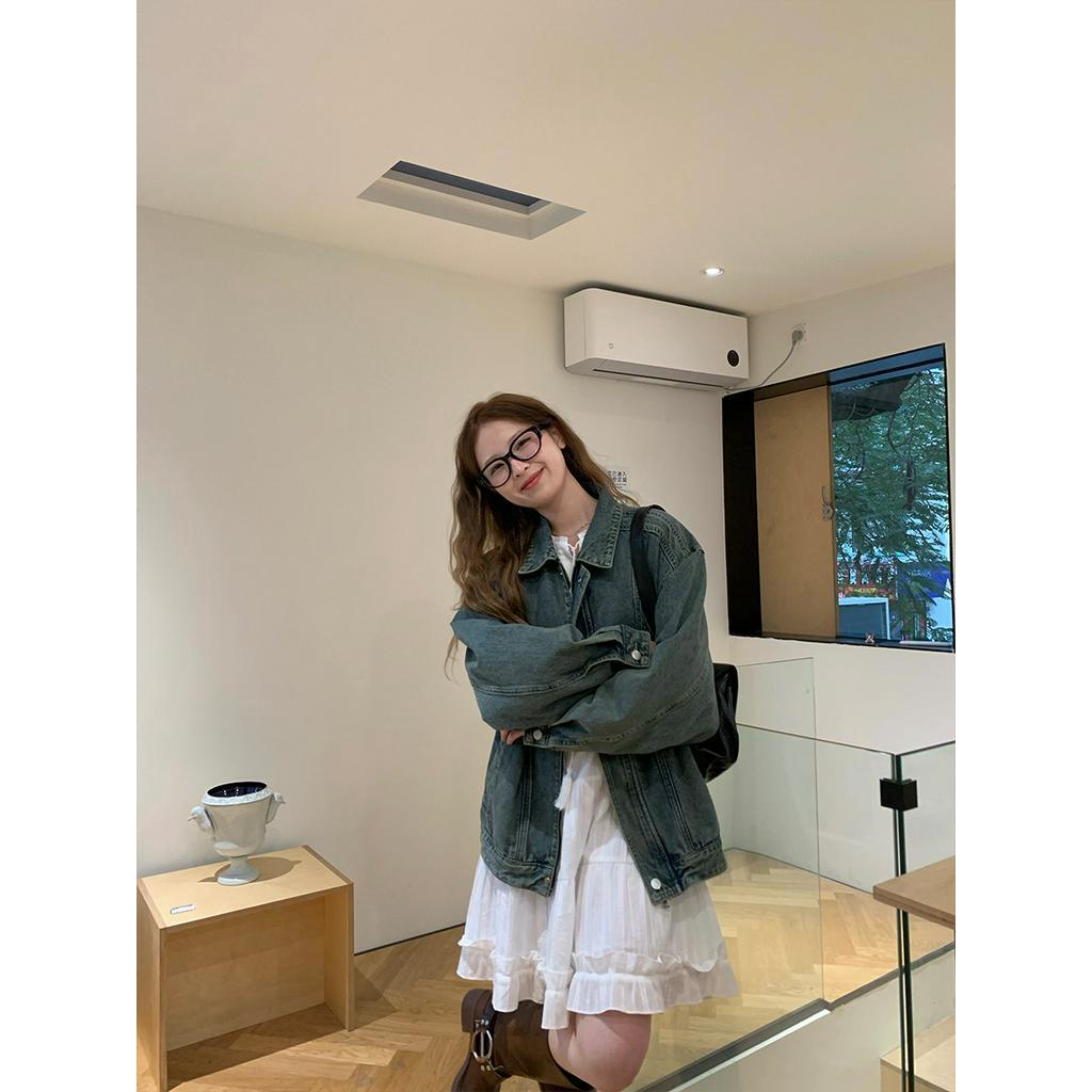 Đầm Ren Dài Tay Tua Rua Siêu Dễ Phối Đồ 61476