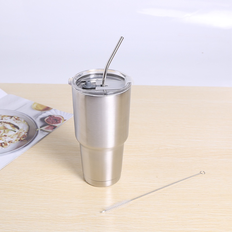 Cốc Uống Nước Giữ Nhiệt Bằng Thép Không Gỉ Hai Lớp 30Oz