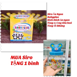 Siro ăn ngon cho Bé Babyplus ( Tặng quà)