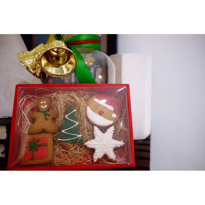 Hộp quà tặng bánh quy gừng Giáng Sinh | BigBuy360 - bigbuy360.vn