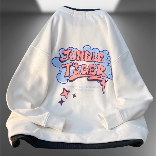 Áo Sweater Nỉ In Chữ Jungle Tiger, Áo Sweater Nam Nữ 2 Màu Hot Trend Anne Boutique Mã 598