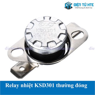 Relay nhiệt KSD301 thường đóng 250V 10A [HTE Quy Nhơn CN2]