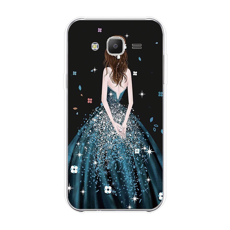 Ốp điện thoại TPU silicon dẻo họa tiết bóng lưng cô gái cho SAMSUNG GALAXY J3 J5 J7 2015 2016