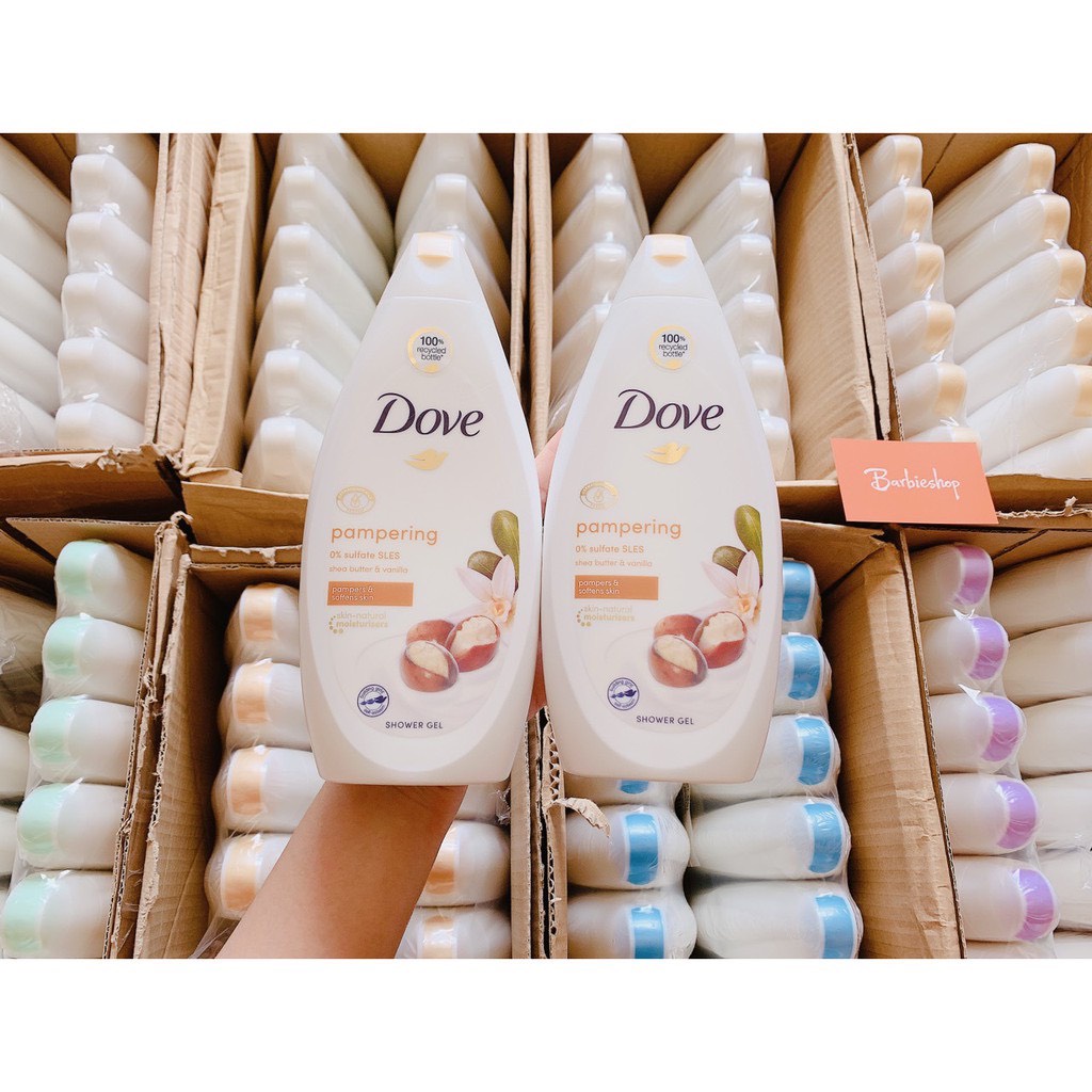 Sữa Tắm Dove Đủ Mùi 500ml