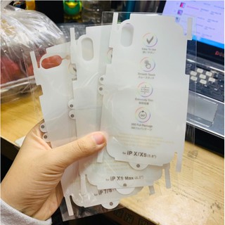 Dán PPF Trong Suốt 4 Lớp Ánh Cầu Vồng Full Máy Iphone 7/8/X/Xs/Xr/XsMax
