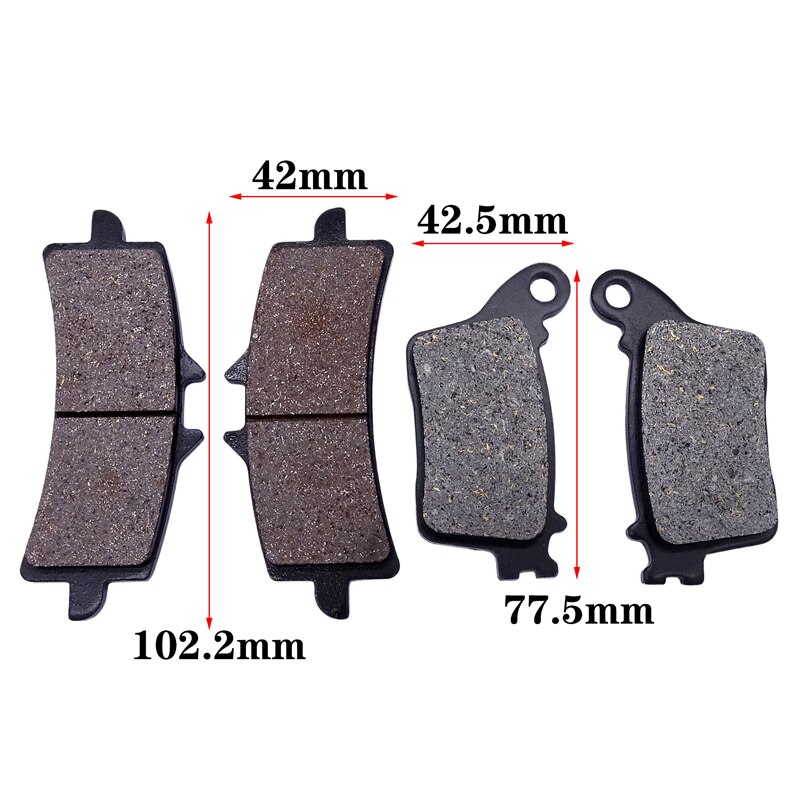 Bộ Đĩa Phanh Trước Và Sau Chuyên Dụng Cho Xe Mô Tô suzuki gsx-s 1000 2015-2016 gsx-r 1000 2012-2015 1