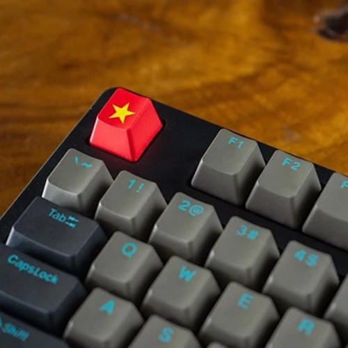 Phím bấm ( Keycap ) cờ đỏ sao vàng E-dra dành cho bàn phím cơ - Chính hãng E-dra