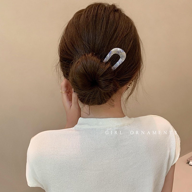 Trâm Cài Tóc Hình Chữ U Phong Cách Hán Phục Thời Trang Cho Nữ