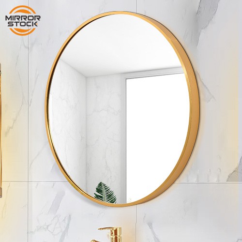 gương tròn treo tường khung kim loại gương 4 kích thước có sẵn Gương phòng tắm gương treo tường gương phòng tròn gương