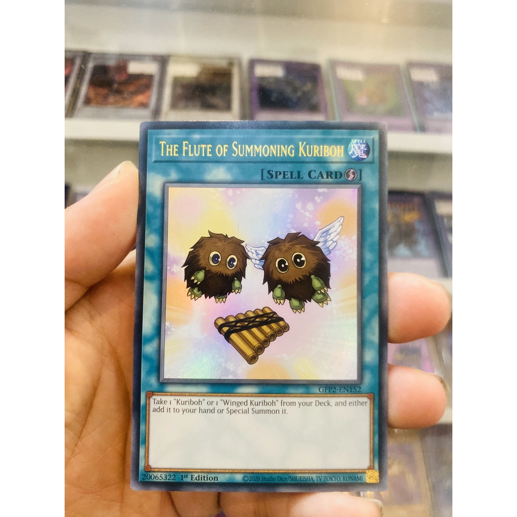 Thẻ Bài YugiOh! Mã GFP2-EN152 - The Flute of Summoning Kuriboh - Ultra Rare - 1st Edition