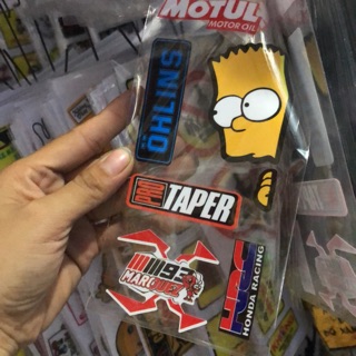 Tem dán xe máy